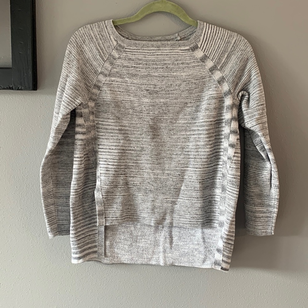 Lou & Grey Crewneck Hi Lo Sweater